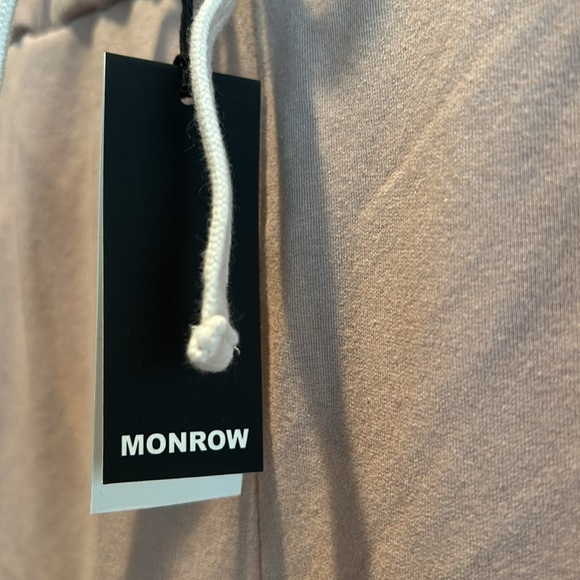 NWT, Monrow, Women’s loose fit lightweight sweatpants, elastic waist - Picture 5 of 8